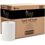 LIVI ESSENTIALS ROLL TOWEL 1PLY 100M CARTON 16