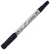 PILOT DUAL NIB CDDVD PERMANENT MARKER BULLET 0208MM BLACK BOX 12