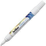ARTLINE GLASS MARKER BULLET 2MM WHITE