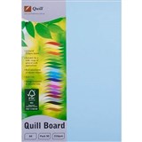 QUILL XL MULTIBOARD 210GSM A4 POWDER BLUE PACK 50
