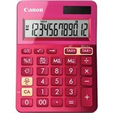 CANON LS123K MINI DESKTOP CALCULATOR 12 DIGIT METALLIC PINK