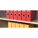 GO STEEL TAMBOUR DOOR CUPBOARD ADDITIONAL PLAIN SHELF 900MM WHITE CHINA