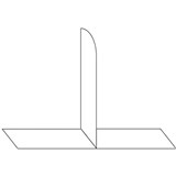 DEFLECTO 395DIV BROCHURE HOLDER DIVIDER CLEAR