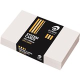 OLYMPIC PLAIN SYSTEM CARDS 100 X 150MM WHITE PACK 100