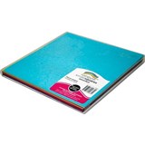 RAINBOW KINDER SHAPES TISSUE SQUARES DOUBLE SIDED 17GSM 250MM ASSORTED PACK 480