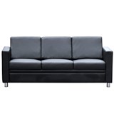 MARCUS LOUNGE THREE SEATER BLACK