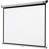NOBO PROJECTION SCREEN 1610 WALL MOUNT 92 INCH 2000 X 1350MM WHITE