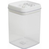 CONNOISSEUR FLIPTITE CANISTER SQUARE 33 LITRE CLEAR