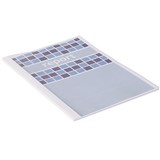 GOLD SOVEREIGN THERMAL BINDING COVER 12MM A4 WHITE BACK  CLEAR FRONT BOX 80