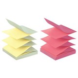 POSTIT R330UALT POP UP NOTES 76 X 76MM ALTERNATING PASTEL COLOURS PACK 12