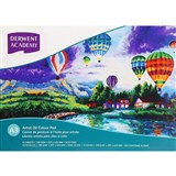 DERWENT ACADEMY ARTISTS OIL PAD LANDSCAPE A3 PACK 15