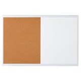 QUARTET BASICS COMBINATION BOARD 600 X 900MM WHITE FRAME