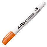ARTLINE SUPREME ANTIMICROBIAL WHITEBOARD MARKER BULLET 15MM ORANGE
