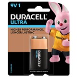 DURACELL ULTRA ALKALINE 9V BATTERY