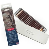 DERWENT COLOURSOFT SKINTONES PENCIL PACK 6