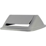 ITALPLAST SWING TOP BIN LID 32 LITRE SPACE GREY