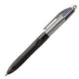 BIC 4COLOUR PRO GRIP RETRACTABLE BALLPOINT PEN 10MM