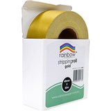 RAINBOW METALLIC STRIPPING ROLL 48MM X 50M GOLD