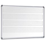VISIONCHART MUSIC WHITEBOARD 1200 X 1200MM