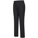 PORTWEST S232 STRETCH SLIM CHINO TROUSER BLACK 30