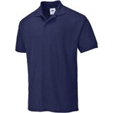 PORTWEST B210 NAPLES MENS POLO SHIRT NAVY M