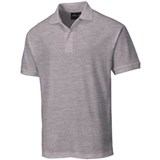 PORTWEST B210 NAPLES MENS POLO SHIRT HEATHER GREY XXL