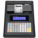 SAM4S ER230J PORTABLE THERMAL SINGLE STATION CASH REGISTER BLACK
