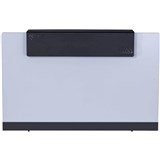 RAPID SPAN RECEPTION COUNTER 1800 X 800 X 1170MM NATURAL WHITEBLACK