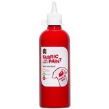 EDUCATIONAL COLOURS FABRIC AND CRAFT PAINT 500ML RED