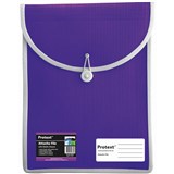 PROTEXT ATTACHE FILE CASE ELASTIC CLOSURE A4 PURPLE