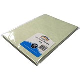 RAINBOW PARCHMENT BOARD A4 180GSM SAGE PACK 50