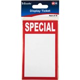 QUIKSTIK DISPLAY TICKETS SPECIAL PACK 10