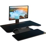 STANDESK PRO MEMORY SITSTAND WORKSTATION 900 X 540MM BLACK