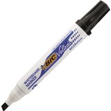 BIC VELLEDA ECOLUTIONS WHITEBOARD MARKER CHISEL BLACK