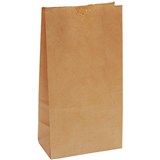 CAPRI PAPER BAG SELFOPENING SIZE 4 BROWN PACK 2000