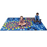 ELIZABETH RICHARDS MOSAIC SKY RUG 178 X 234M DARK BLUE