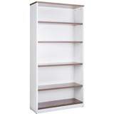 OM PREMIER BOOKCASE 900 X 320 X 1800MM CASNANWHITE