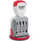 TRODAT 2910U12 CUSTOM MADE CLASSIC TIME AND DATE STAMP 12 HOUR CLOCK FACE 4 BAND 50MM