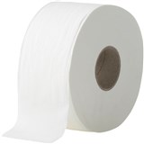 REGAL ECO RECYCLED JUMBO TOILET ROLL 2PLY 375M WHITE CARTON 8