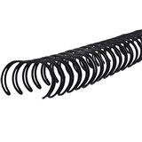 GOLD SOVEREIGN WIRE BINDING COMB 23 LOOP 12MM A4 BLACK BOX 100