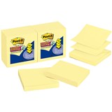 POSTIT R33012SSCY SUPER STICKY POP UP NOTES 76 X 76MM CANARY YELLOW PACK 12