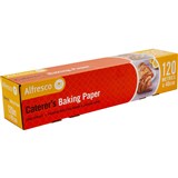 ALFRESCO CATERERS BAKING PAPER 400MM X 120M