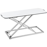ERGOVIDA ULTRA SLIM HEIGHT ADJUSTABLE LAP TOP RISER WHITE
