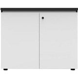 RAPID INFINITY DELUXE 2 SWING DOOR CUPBOARD 900 X 600 X 730MM NATURAL WHITE BLACK RIGID EDGING