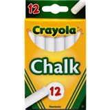 CRAYOLA CHALK WHITE PACK 12