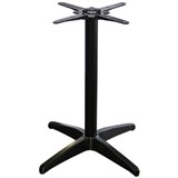 ASTORIA TABLE BASE 720MM BLACK POWDERCOAT