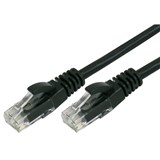 COMSOL RJ45 PATCH CABLE CAT6 10M BLACK