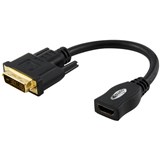 COMSOL ADAPTER DVID SINGLE LINK MALE TO HDMI FEMALE 200MM BLACK