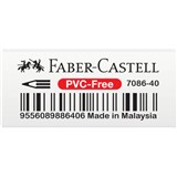 FABERCASTELL PVCFREE ERASER SMALL WHITE
