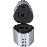 FABERCASTELL GRIP 2001 3IN1 SHARPENER SILVER